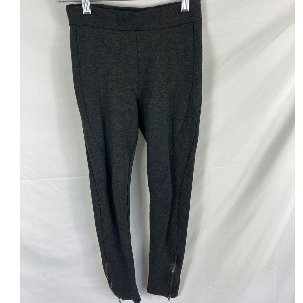 Lush Nordstrom Zip Bottom Grey Leggings Size XS